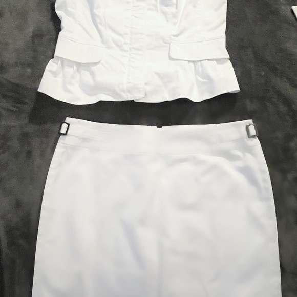 WHITE 2 PIECE - KENNITH COLE SUPER-HOT OUTFIT! - Picture 1 of 8